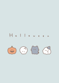 萬聖節 / light blue beige