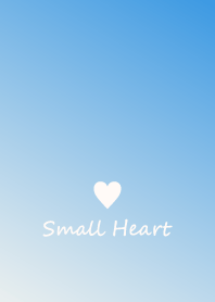 Small Heart *Blue Gradation 4*