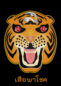 Tiger bring Lucky (Orange)