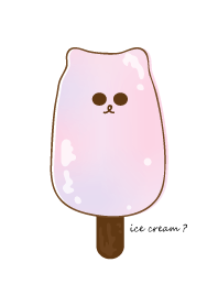 Cute ice cream theme