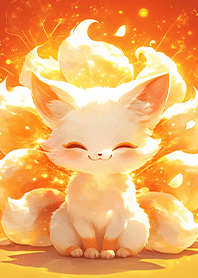 火焰星芒小九尾狐❤️