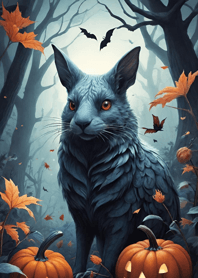 Halloween small animals f4847C