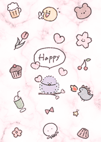 A blue bird that delivers love pink12_2