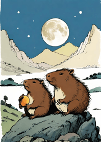 Ukiyo-e - Capybara 8f490e