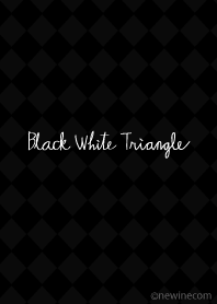 ブラック ホワイト トライアングル