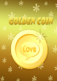 Golden coin