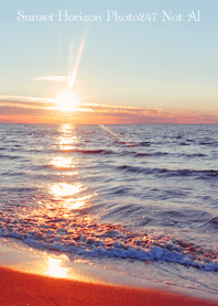 Sunset Horizon Photo247 Not AI