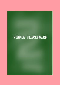 SIMPLE BLACKBOARDj-CORAL PINK