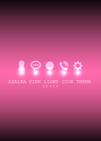 AZALEA PINK LIGHT ICON THEME -MEKYM-