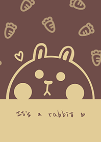 Bunny and Carrot J-Red Bean (Be5)