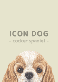 ICON DOG - Cocker Spaniel - PASTEL YE/04