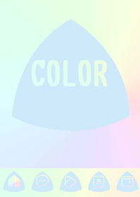 blue color rainbow  L20