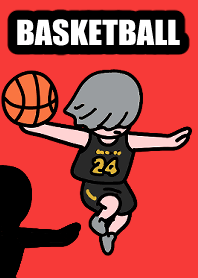 Basketball dunk 001 blackred