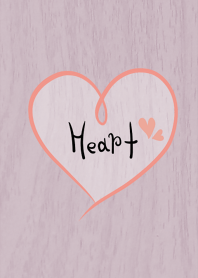 Wood-based heart pattern3.