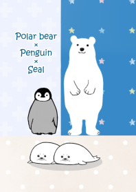 Polar bear & penguin & seal