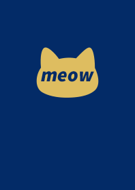 meow (miao)-navy mustard