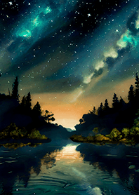 Calm night scene/380