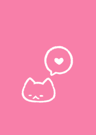Chill out cat.(pink01)