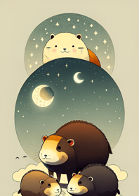 Ukiyo-e - Capybara 3a99AA