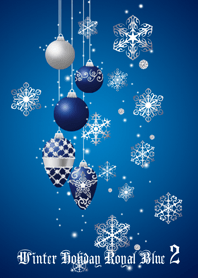 Winter Holiday Royal Blue 2