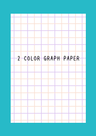 2 COLOR GRAPH PAPER-PINK&PUR-TURQUOISE