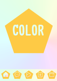 yellow color rainbow  I18