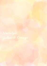 Nostalgic Orange and Yellow for Japan