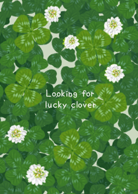 Looking for lucky clover