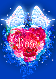 Heart shaped bouquet rose