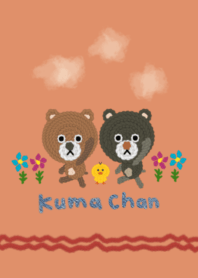 編み物風くまちゃん2♡着せ替え