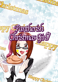 Pantherish Christmas Girl7