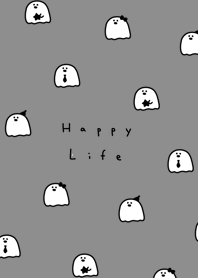 ผีคิ้วท์ๆ | gray black.