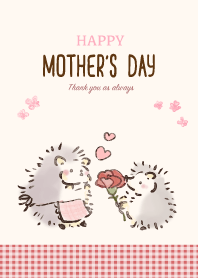 Porcupine Happy Mother's Day