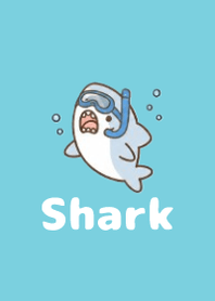 Fluffy Shark Summer Green 06