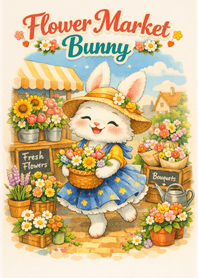 Flower Market Bunny