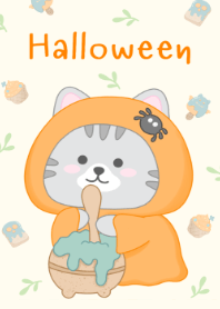 Fluffy Cat: Halloween Party