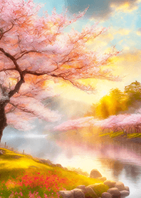 Beautiful real scenery(Spring-471)