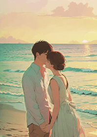 Valentine's Day-sunset Kiss1.1