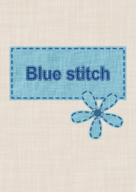 Blue stitch