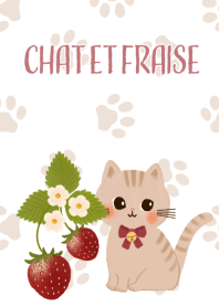 猫といちご♡chat et fraise