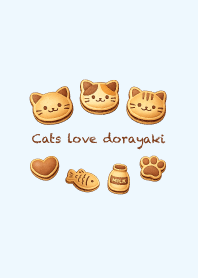 Cat love dorayaki_Brown7