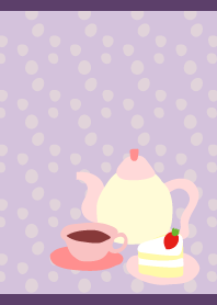 tea time on purple