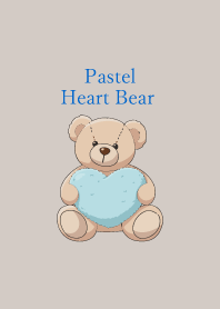 Pastel Heart Bear.8