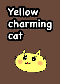 Yellow charming cat Theme
