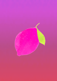 Simple lemon pink red