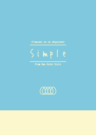 Simple/Cream Yellow Sky