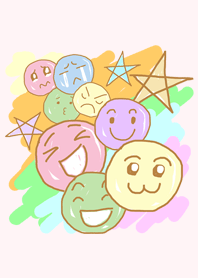 Colorful Smile - Pink