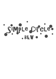 Simple Circle - B&W
