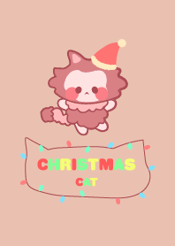 Cat | Soft brown | Christmas Edition