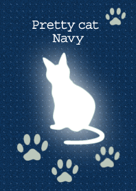 Pretty cat navy
